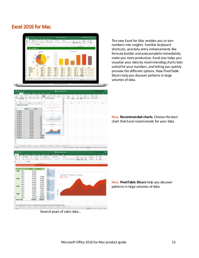 ms excel for mac