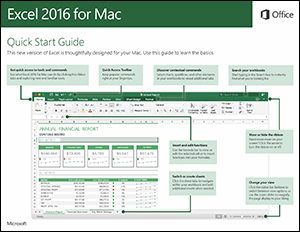 Microsoft excel for mac manual pdf